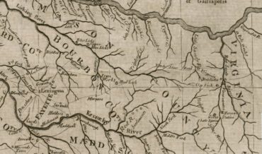 Imlay’s Map of Silver Mine, 1790