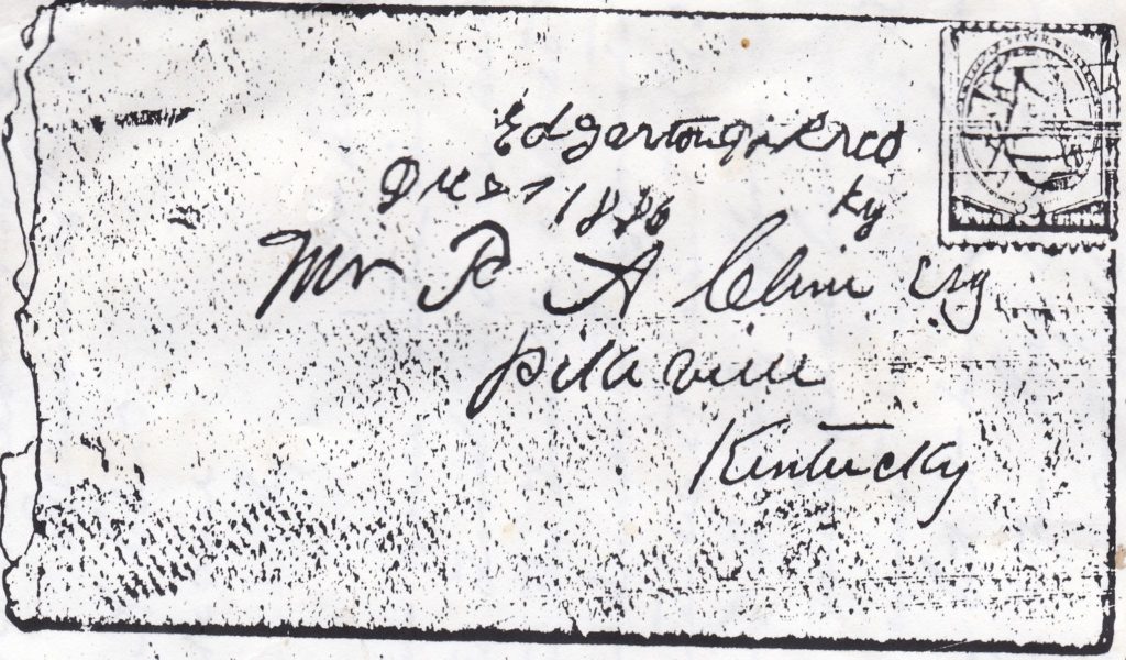Letter from Anderson Hatfield