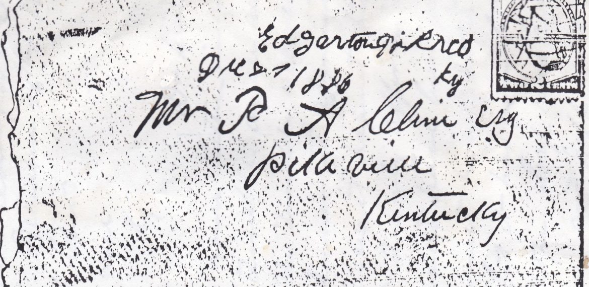 Letter from Anderson Hatfield