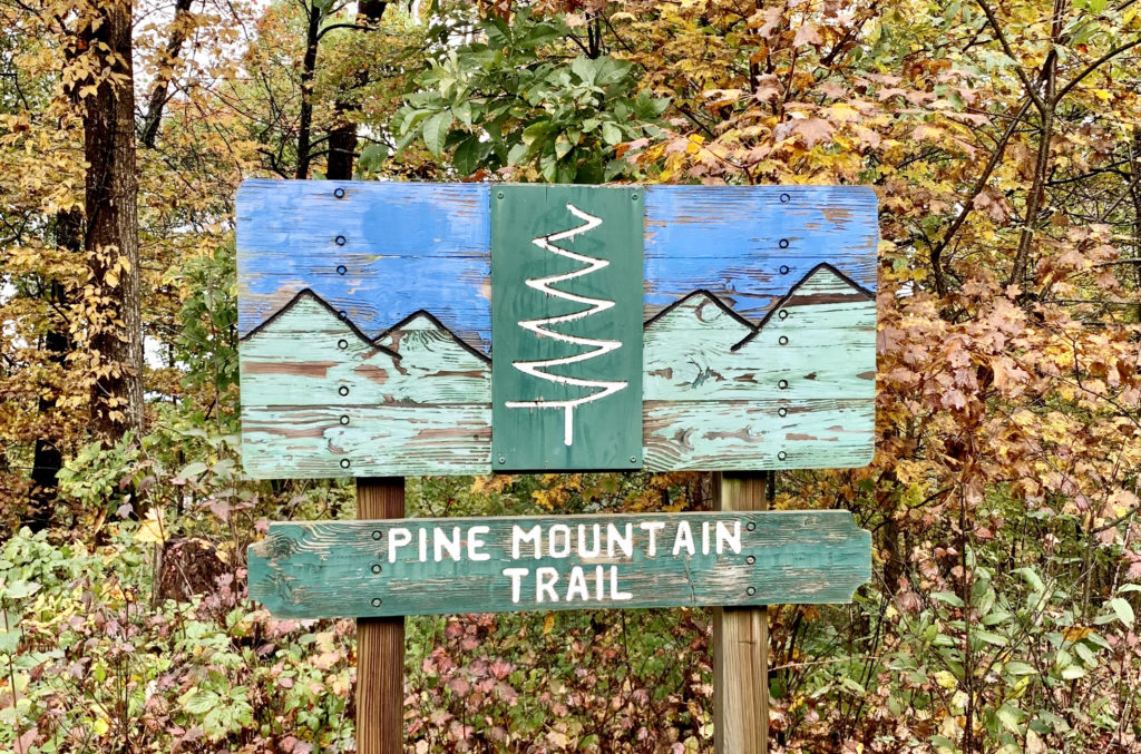 Birch Knob Trail Section of Pine Mountain