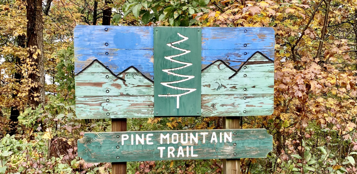 Birch Knob Trail Section of Pine Mountain