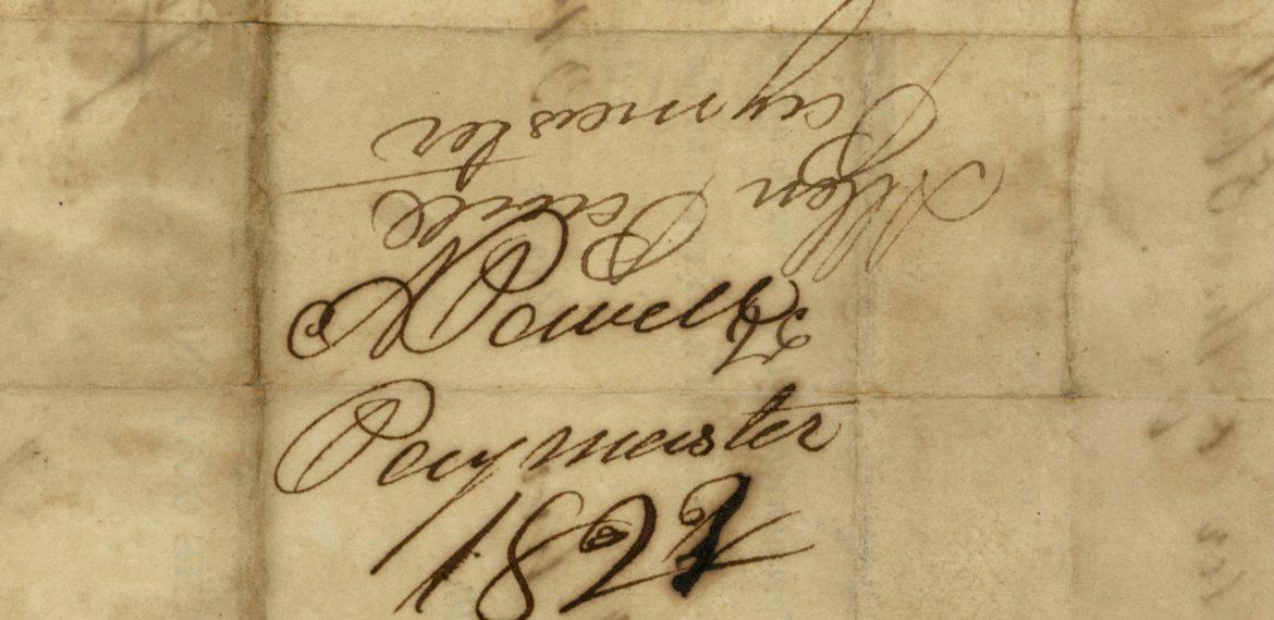 First Appointed Paymaster of the 56th Regiment of the State of Kentucky, Allen Powell