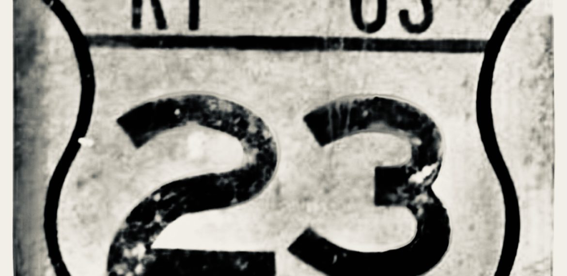 Precursor of U.S.  Highway 23