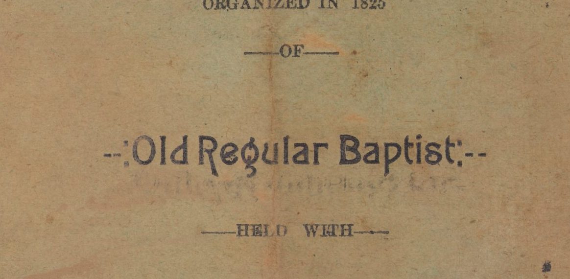 The New Salem Association Minutes 1893