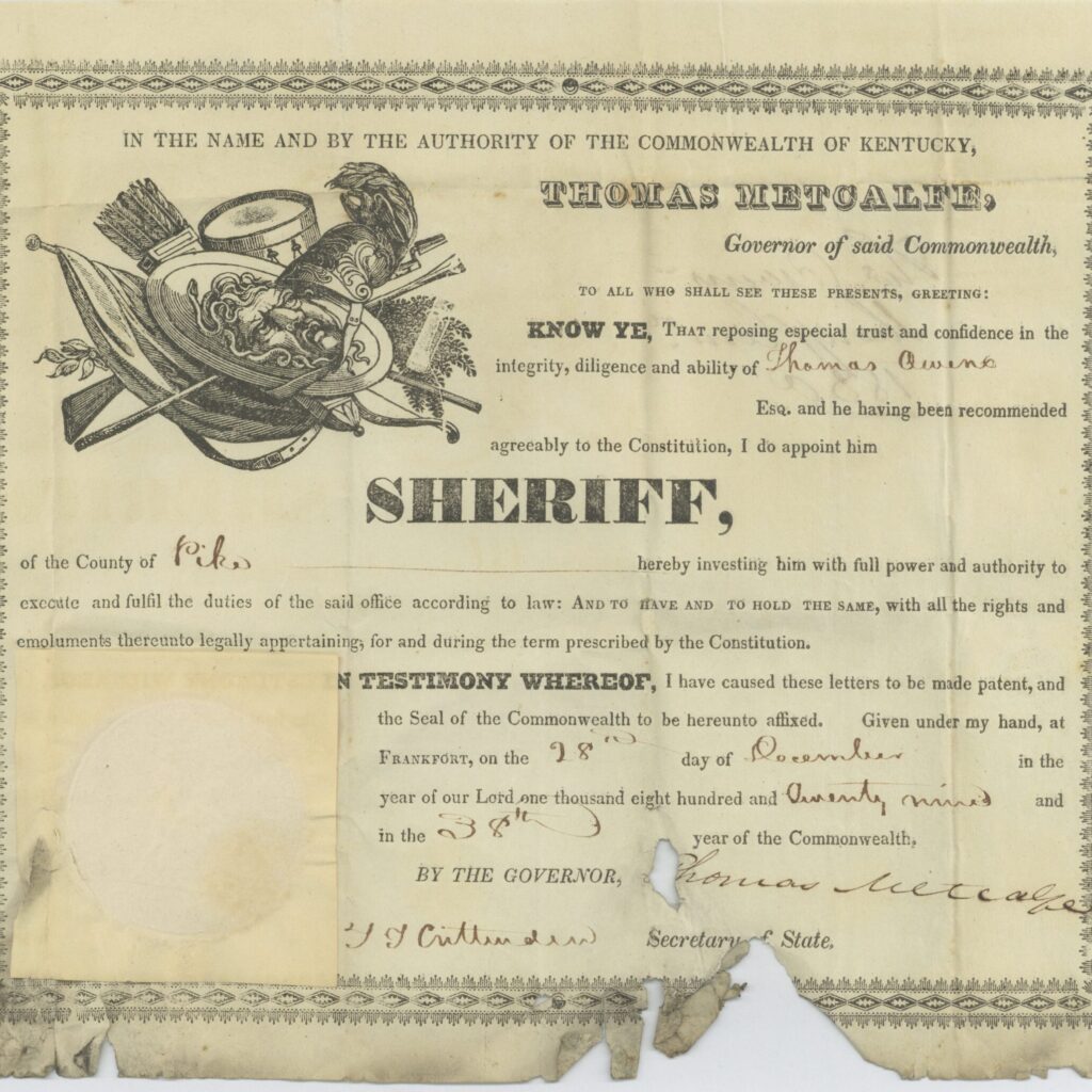 Sheriffs of Pike County