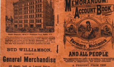 Bud Williamson’s General Store Memo Book 1905