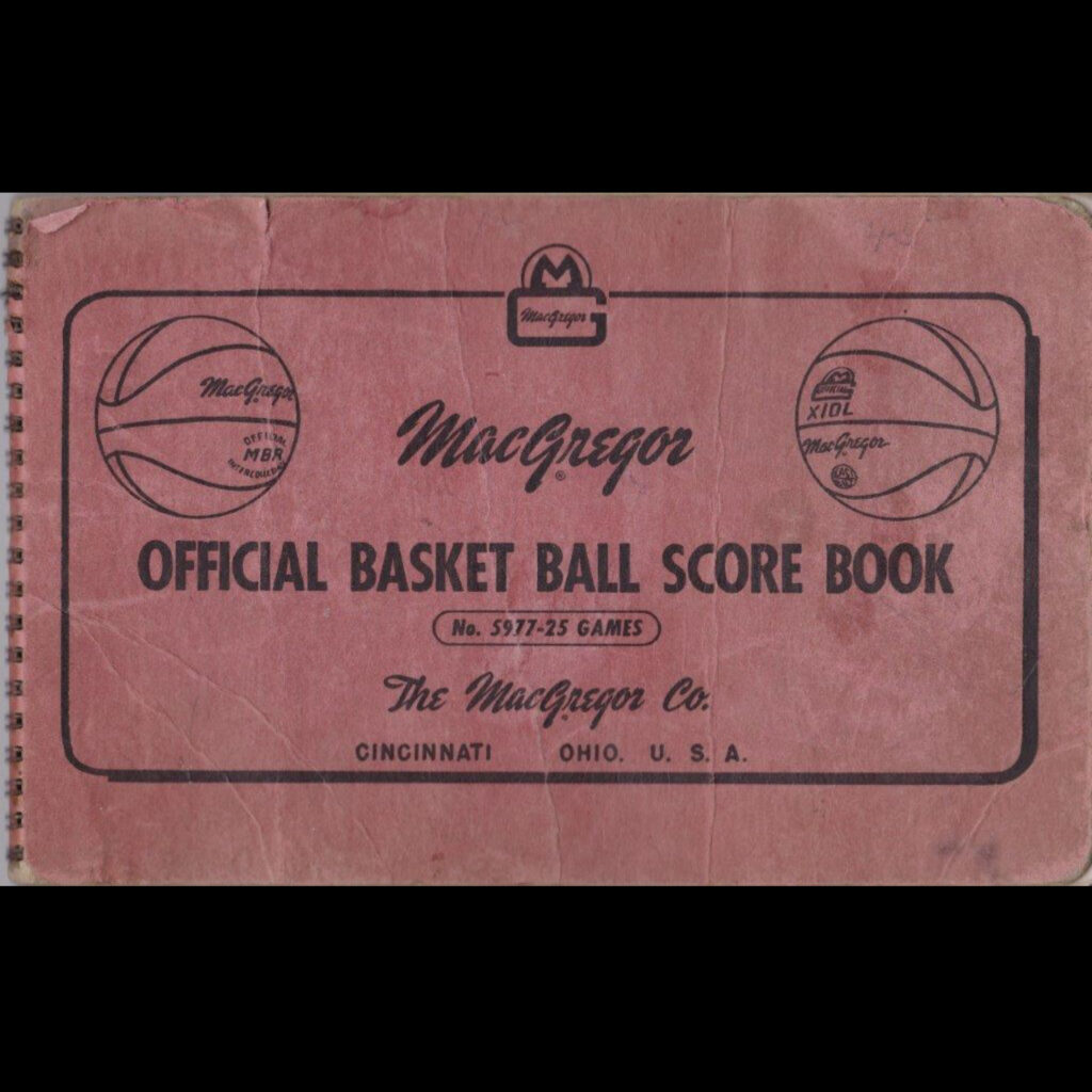 Pike County Basketball 1954/55 Score Book