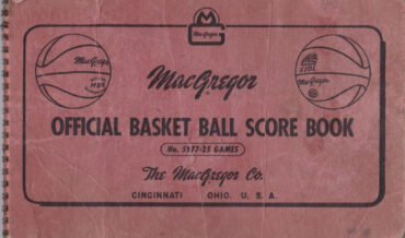 Pike County Basketball 1954/55 Score Book