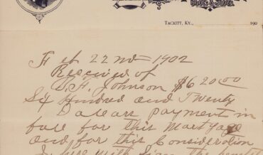 B.F. Johnson Store Ledger