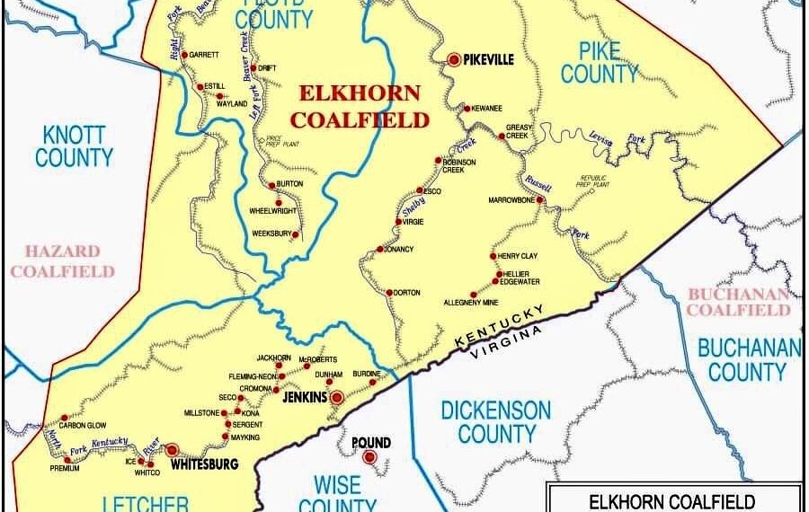 Elk Horn Fuel Company leases to Elk Horn Mining Company to create to the towns of  Fleming, Hemphill, Haymond, Wayland, Garrett, Estill & Wheelwright